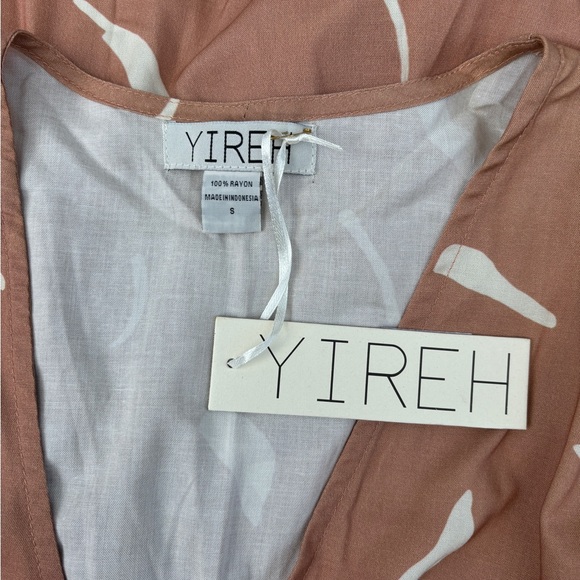 YIREH Isabella Wrap Maxi in Clay, size Small, NWT - Picture 8 of 13